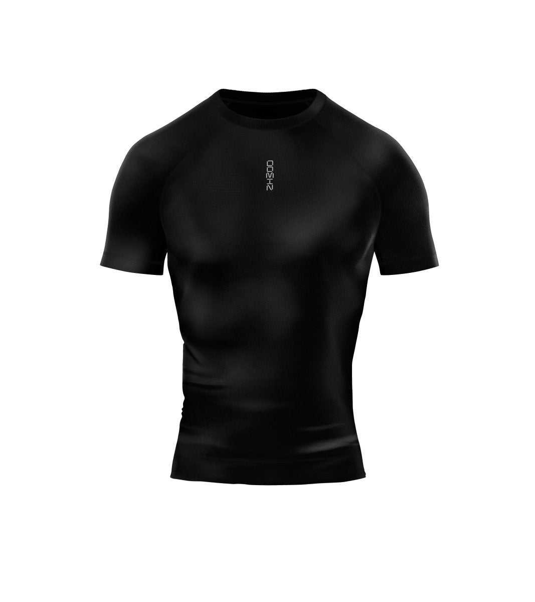 Black Domin Force Tee - Slim Fit