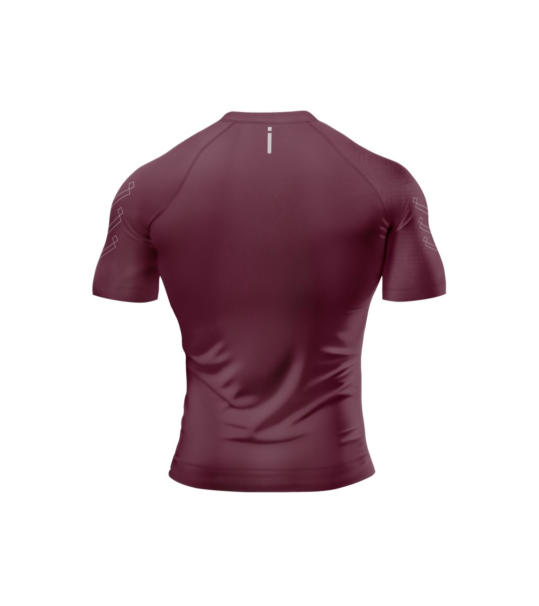 Red Domin Shadow Tee - Slim Fit