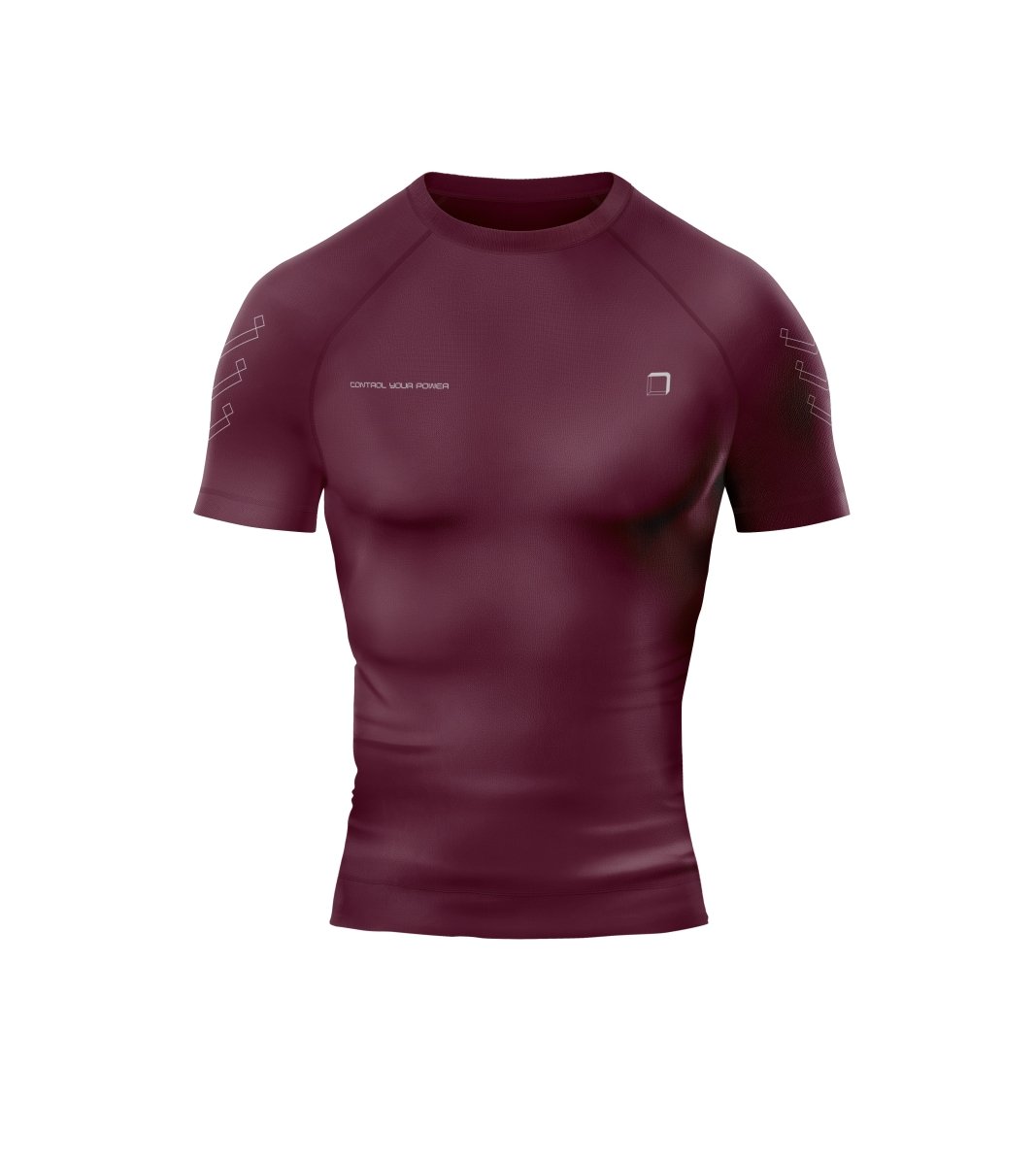 Red Domin Shadow Tee - Slim Fit